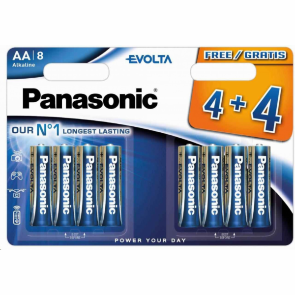 PANASONIC EVOLTA Platinum AA 8ks 80236401 Baterie