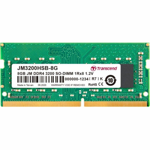Paměť pro notebook Transcend JetRam, SODIMM, DDR4, 16 GB,...