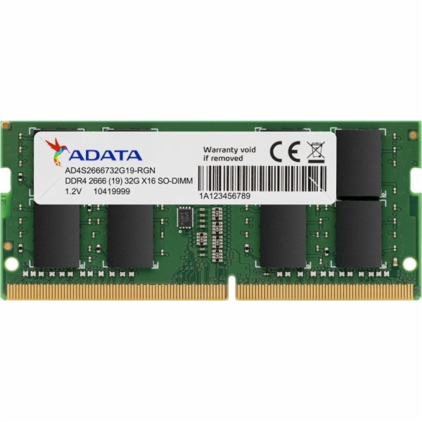 ADATA Premier 32GB (1x32GB), DDR4, 3200 MHz CL22, Paměť S...