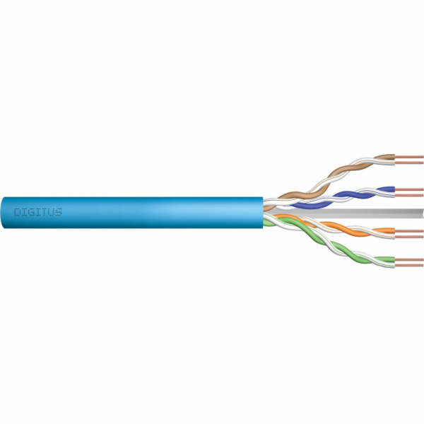 Digitus Instalační datový kabel cat 6A, U / UTP, Dca, AWG...