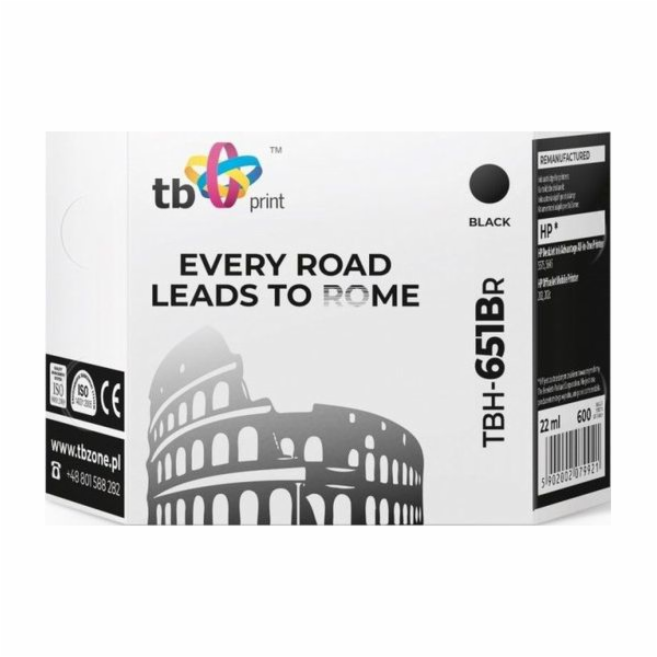 Ink. kazeta TB kompat. s HP DJ 5575 Black
