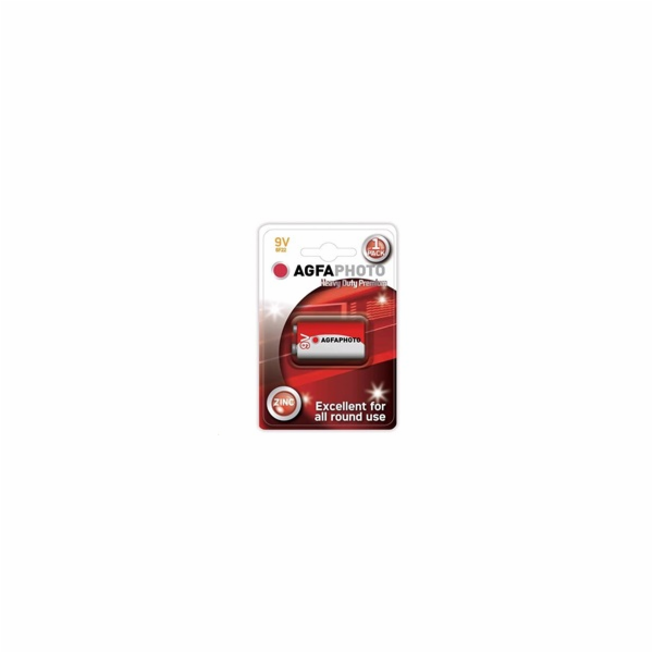 Agfa Battery Heavy Duty 9V Block 1ks.