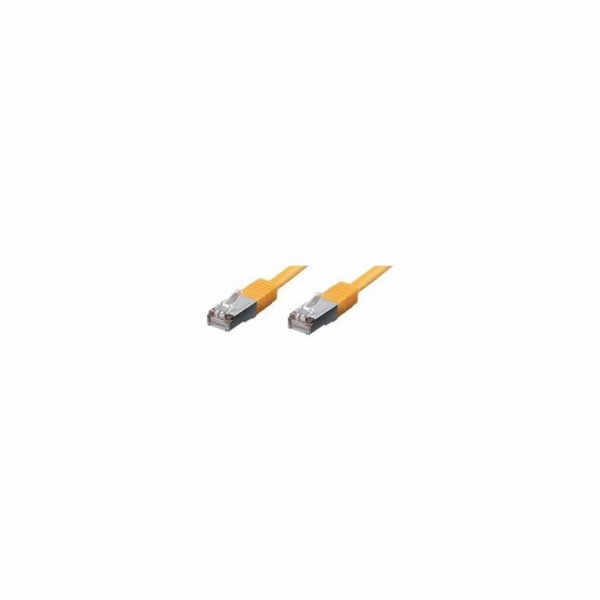 Equip Patchcord, S/FTP, Cat6, LSZH, 7,5 m, žlutý (605565)