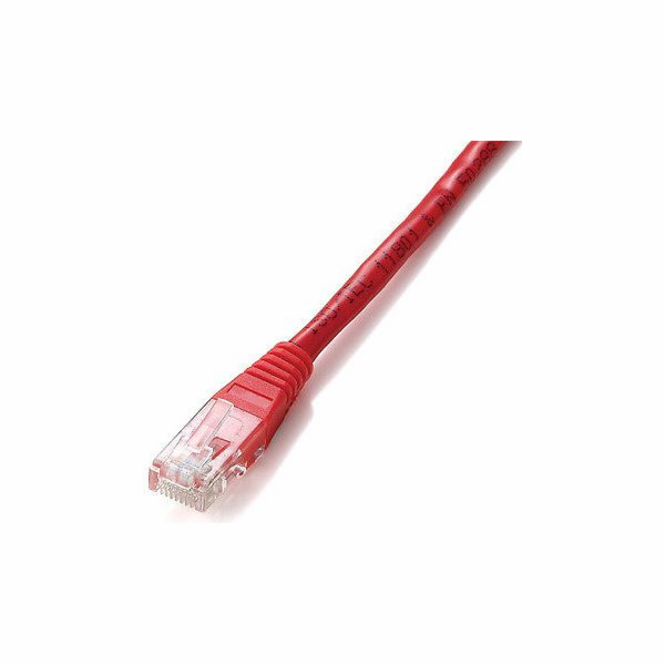 Patchcord Kabel U/UTP CAT6 0,25 m, červená (625423)