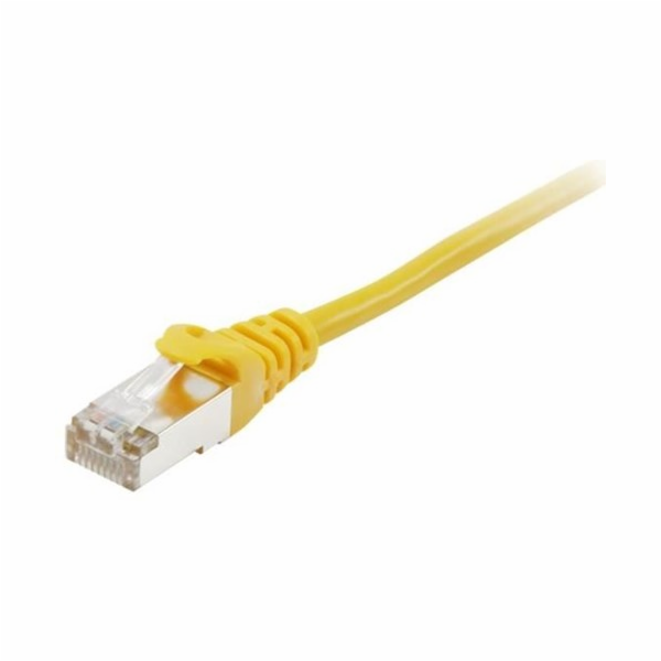 Vybavit Patchcord Cat 6A, SFTP, 10m, žlutá (606308)