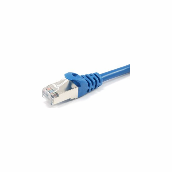 Equip Patchcord Cat 6a, SFTP, 1m, modrý (606203)
