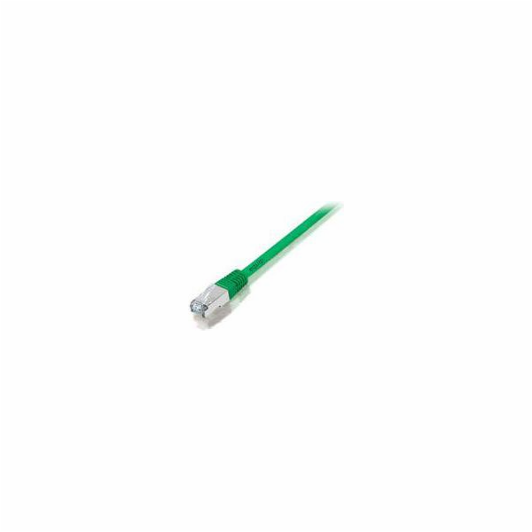 Equip Patchcord S/FTP, Cat6A, 50cm, zelený (605647)