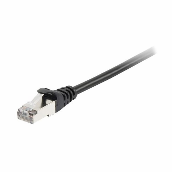 Equip Patchcord Cat 6a, SFTP, 5m, černý (606106)