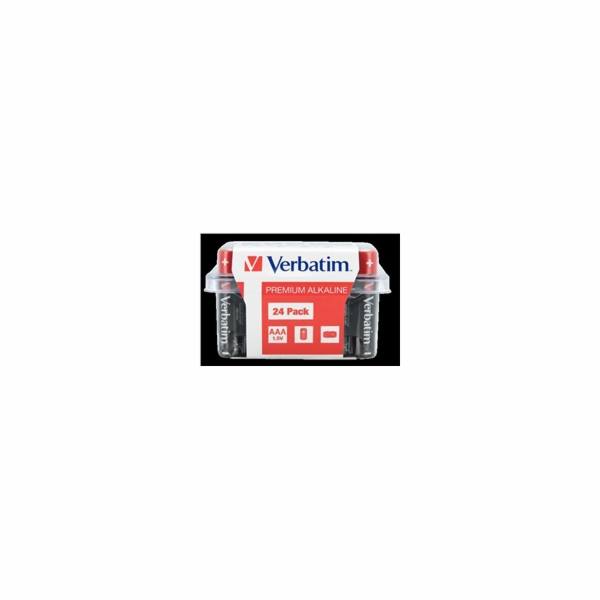 Verbatim USV Acc Baterie Verbatim AAA Alkalické 24 Pack