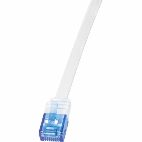 Patch kabel LogiLink LogiLink RJ45 U/UTP Cat6 1,00 m bílý...