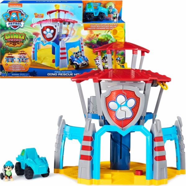 Spin Master Paw Patrol - Dino ředitelství, budova hry