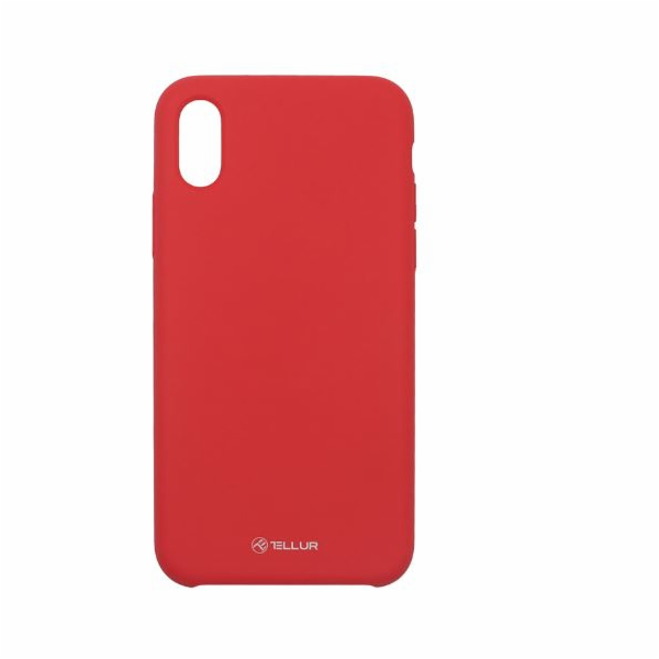 Tellur Cover Liquide Silicone for iPhone XS red