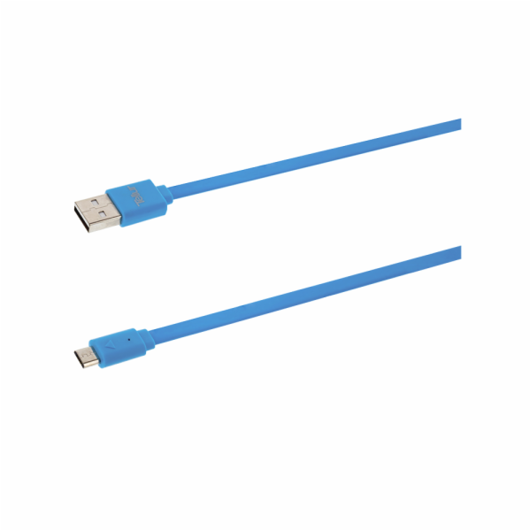 Tellur Data cable, USB to Micro USB, 1m blue