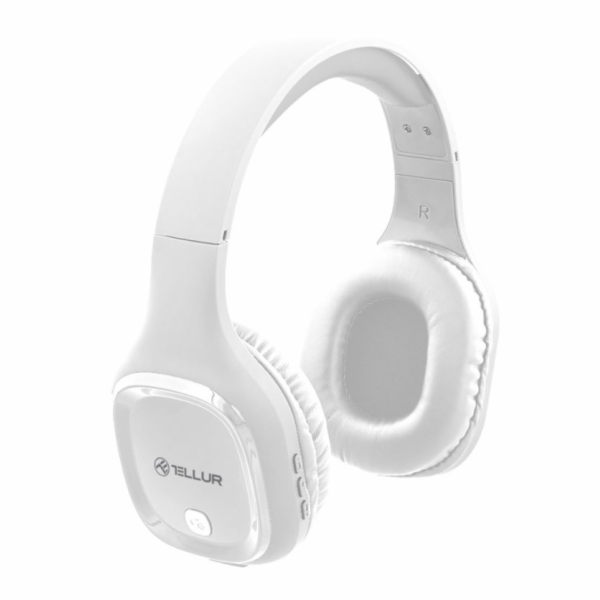 Tellur Bluetooth Over-Ear Headphones Pulse bílá