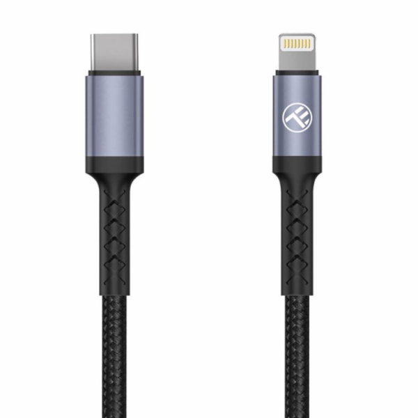 Datový kabel Tellur Type-C To Lightning, 2A PD18W 1m Nylo...
