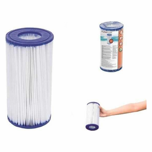 BESTWAY 58012 filtrační kartuše III  O 10,6cm x 20,3cm