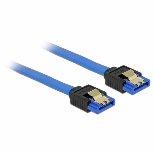 Delock Cable SATA 6 Gb/s receptacle straight > SATA recep...