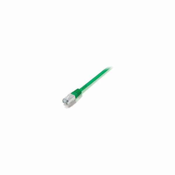 Equip Patchcord, S/FTP, Cat6A, PIMF, HF, 15m, zelený (605...