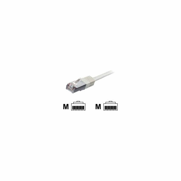 Equip Patchcord, S/FTP, Cat6, LSZH, 0,25m, bílá (605513)
