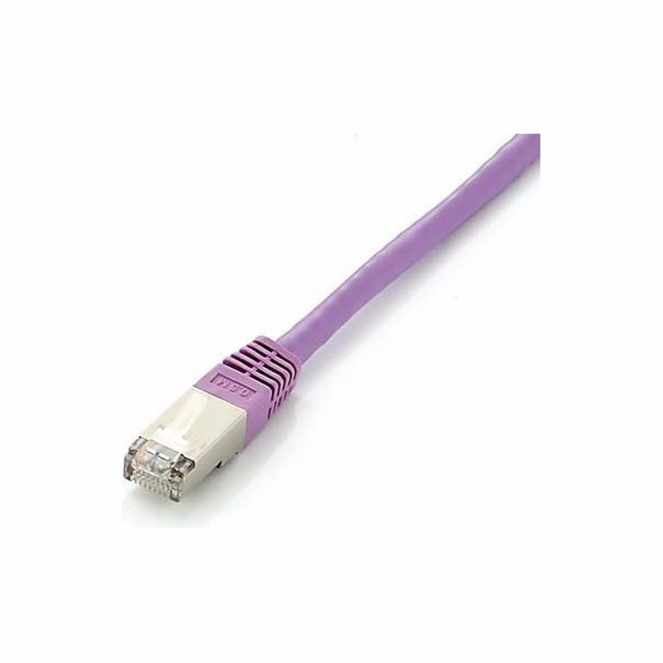 Equip Patchcord, S/FTP, Cat6, PIMF, HF, 7,5 m, fialová (6...