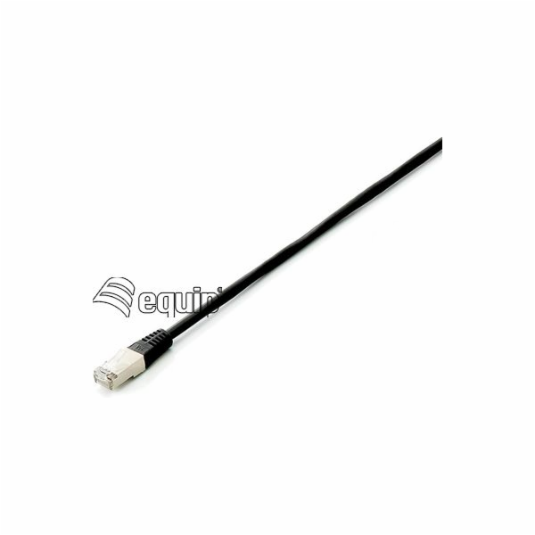 Equip Patchcord Cat6a, S / FTP, 20m, Black (605699)