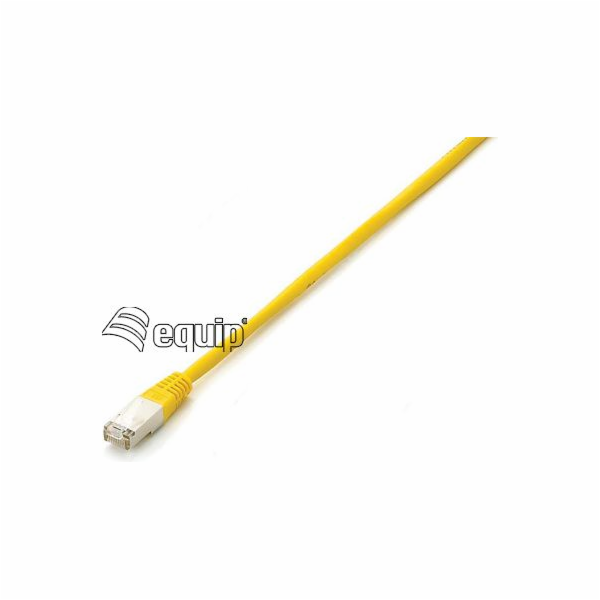 Vybavit Patchcord Cat6a, S/FTP, 10m, žlutá (605666)