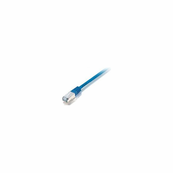 Equip Patchcord, S/FTP, Cat6A, PIMF, HF, 5m, modrý (605634)