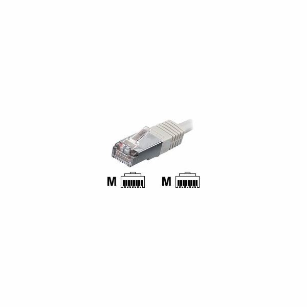 Equip Patchcord Cat6, S/FTP, LSOH, 250 MHz, 30 m, šedý (6...
