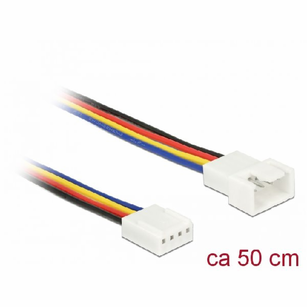 Delock Prodlužovací kabel PWM připojení ventilátoru 4 Pin...