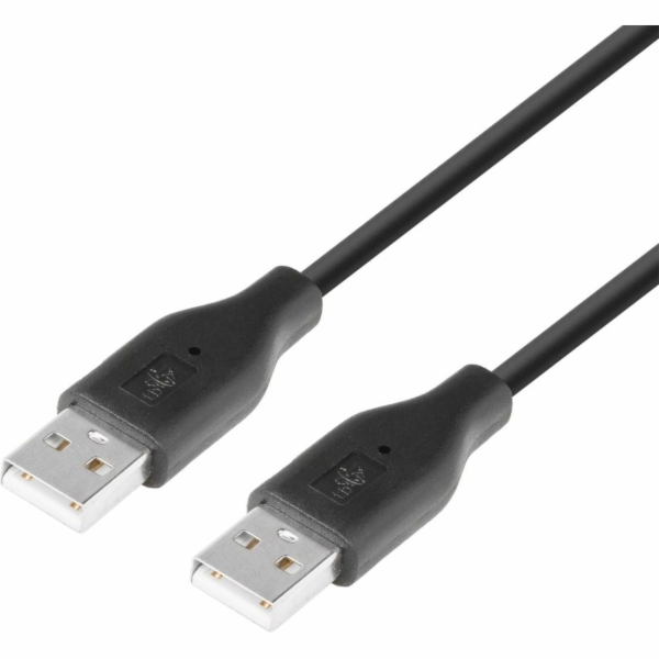 TB USB AM-AM kabel 1,8 m černý