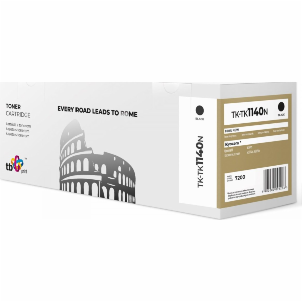 Toner TB kompatibilní s Kyocera TK-1140, Black