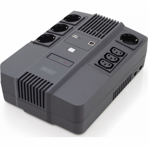 DIGITUS All-in-One UPS , 600VA/360W LED 12V/7Ah DN-170110