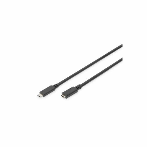 Digitus Prodlužovací kabel USB C na C samec/samice 1,5 m,...