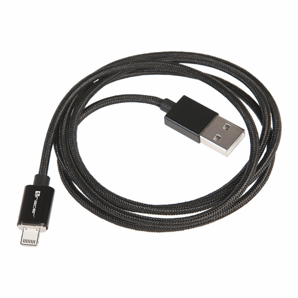 Tracer USB-A – Lightning kabel 1 m černý (TRAKBK46274)