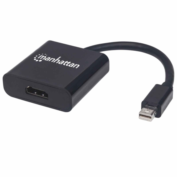 MANHATTAN Adapter mini DP na HDMI, aktivní, černá