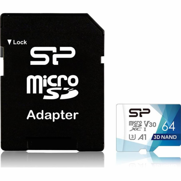 Silicon Power Superior Pro 64 GB MicroSDXC UHS-III Třída 10