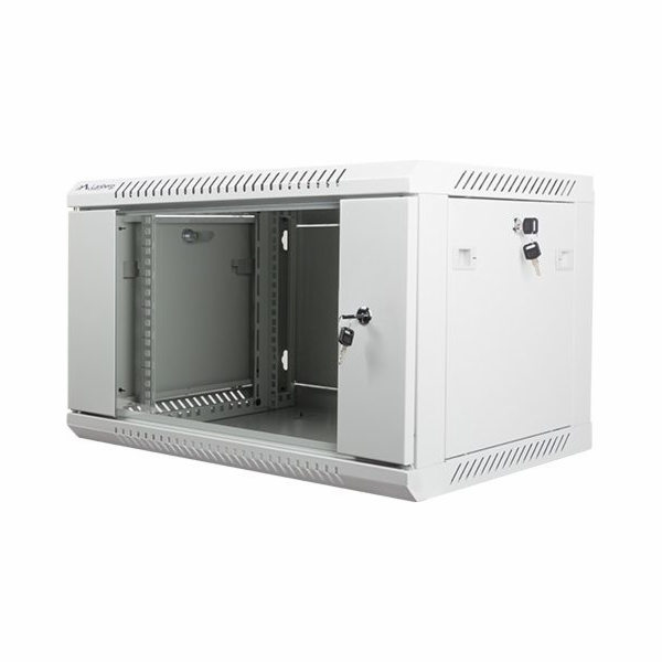 LANBERG 19 6U 600X450mm WF01-6406-10S Nástěnný rack 19 6U...