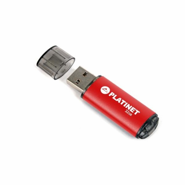 Platinet X-Depo 32GB PMFE32R flashdisk USB 2.0 červený