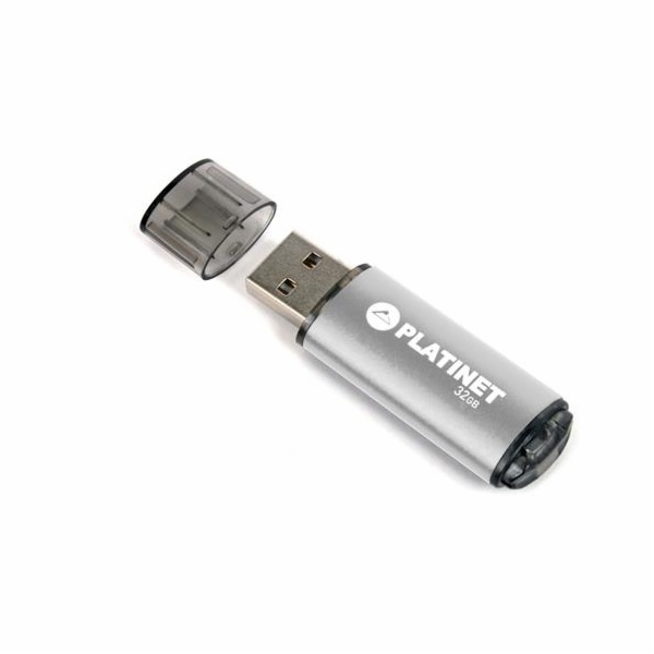PLATINET flashdisk USB 2.0 X-Depo 32GB stříbrný