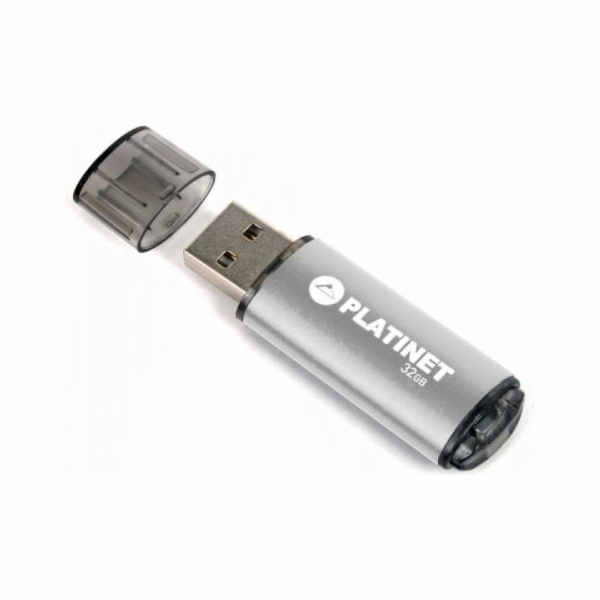 PLATINET flashdisk USB 2.0 X-Depo 32GB stříbrný