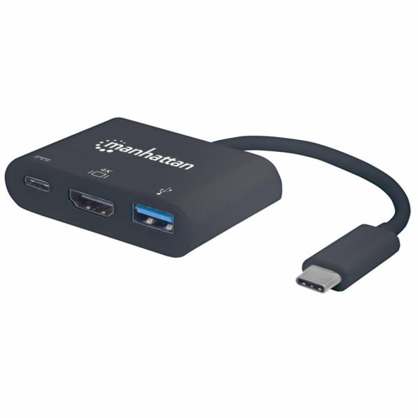 Manhattan USB-C Station/Replicator (152037)