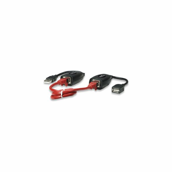 Adapter USB Manhattan Czarny (179300)