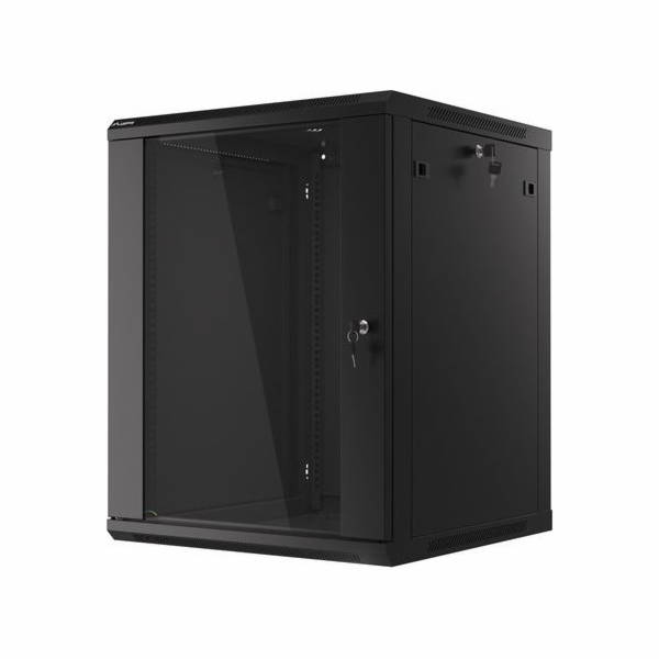 LANBERG Nástěnný rack 19 15U 600X600mm černý flat pack WF...