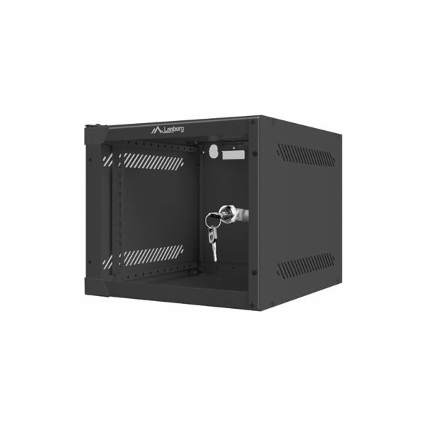 LANBERG REGÁLOVÁ SKŘÍŇ 10” NÁSTĚNNÁ 4U/280X310 (PLOCHÉ BA...
