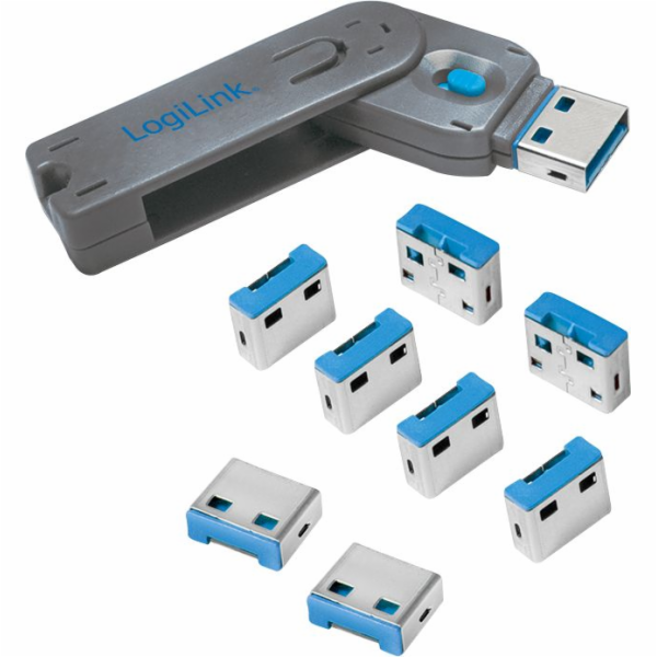 LogiLink USB port blocker 8 kusů (AU0045)