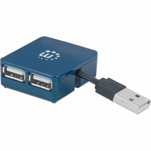 USB HUB Manhattan 4x USB-A 2.0 (160605)