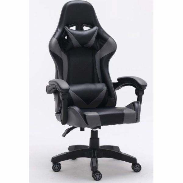 Topeshop FOTEL REMUS černé herní křeslo