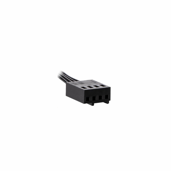 EVOLVEO Ptero 12CB, PWM, 4pin, LED modrý, 12V ventilátor ...