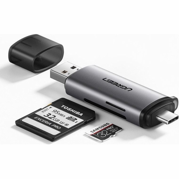 UGREEN 2-in-1 USB-C OTG Card Reader