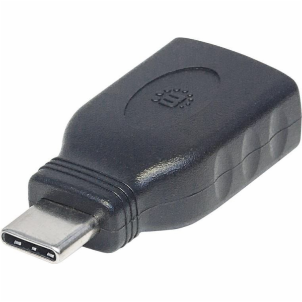 Adapter USB Manhattan USB-C - USB Czarny (354646)